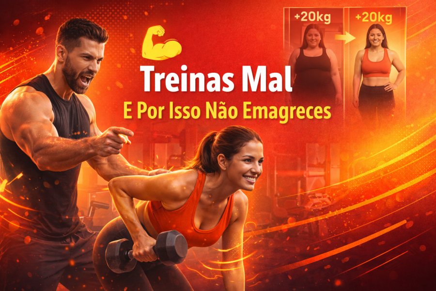 Treinas Mal e Por Isso Não Emagreces