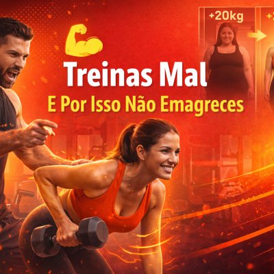Treinas Mal e Por Isso Não Emagreces
